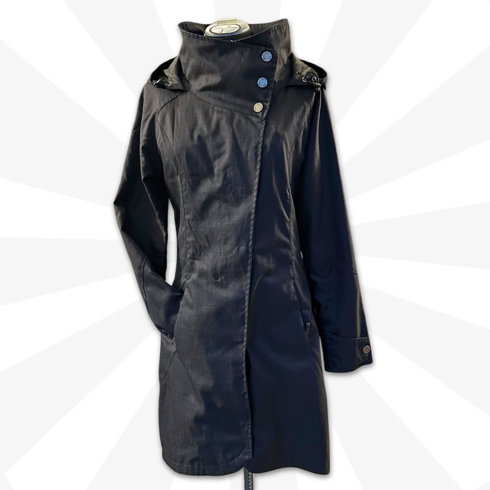 Canadian brand ORB Ladies Trench style Long Raincoat S
